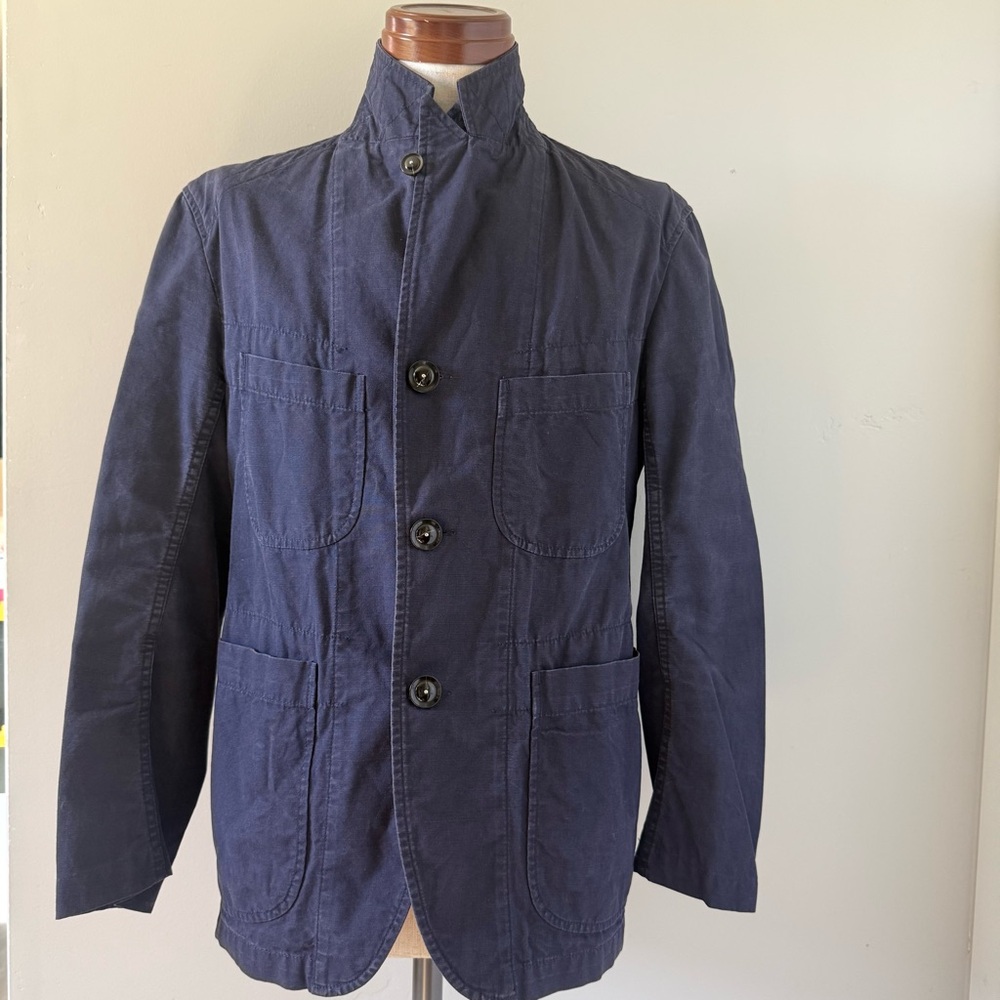 Engineered Garments men's blue Bedford jacket/blazer, S - Picture 2 of 12